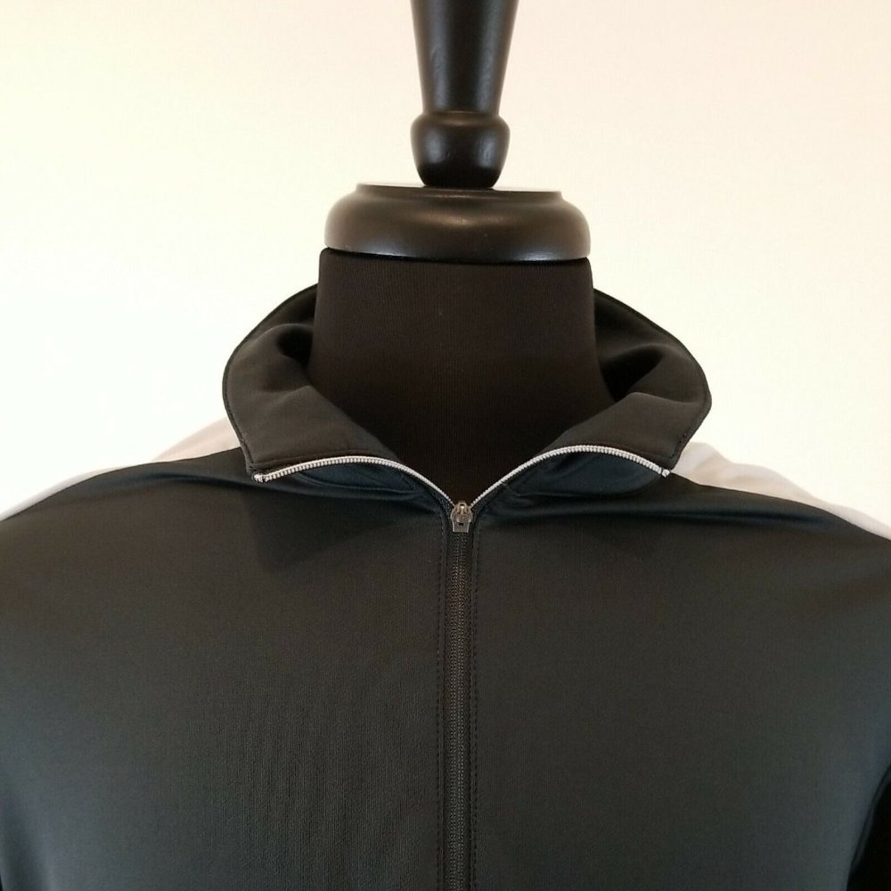 Antigua Long Sleeve Pullover Warm-up Mens Large Poly Spandex Golf Sport Jacket - Picture 3 of 12